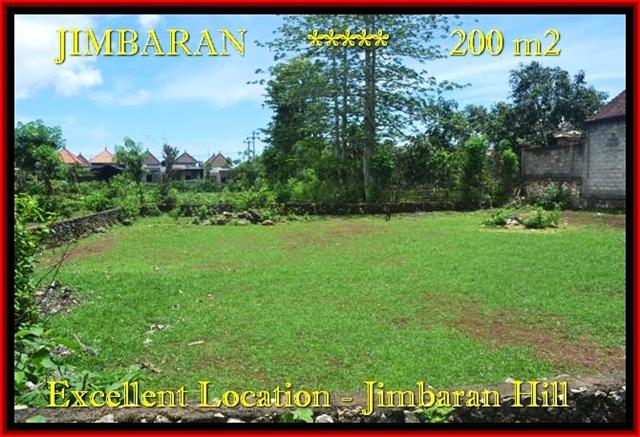 TANAH JUAL MURAH JIMBARAN 200 m2 Lingkungan Villa